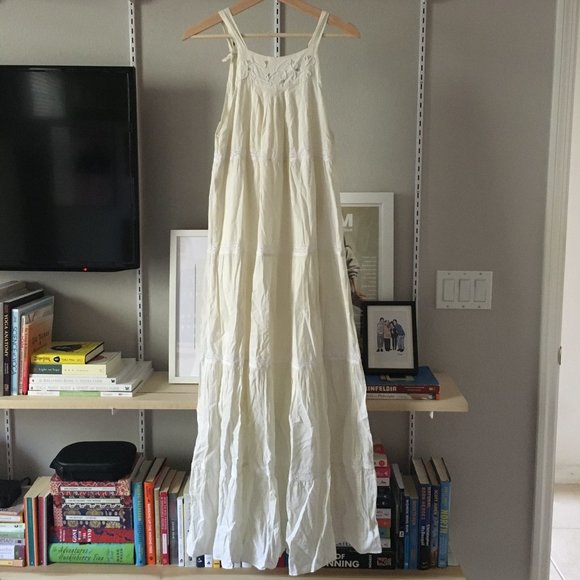 Vintage Dresses & Skirts - VTG Style dress Cream